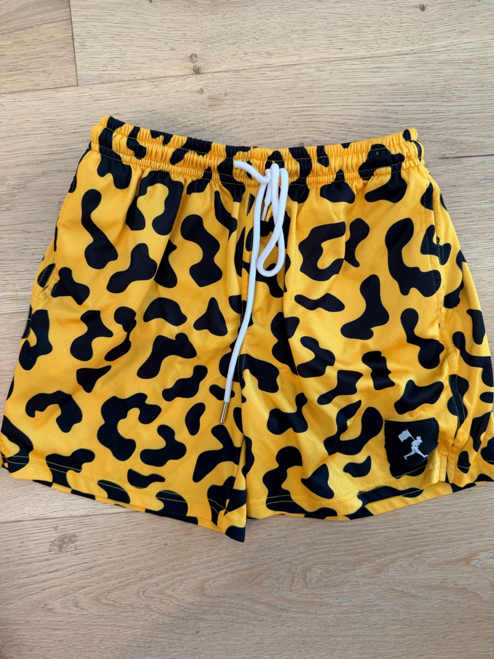 Baseballism animal print shorts